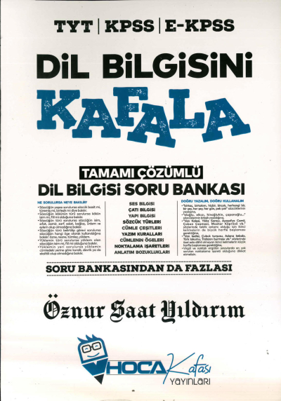 DİL BİLGİSİNİ KAFALA ÇÖZÜMLÜ SORU BANKASI Vega Efsanesi