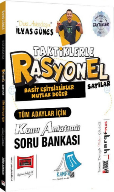 Tüm Adaylar İçin Taktiklerle Rasyonel Sayılar Konu Anlatımlı Soru Bankası Yargı Yayınları Vega Efsanesi