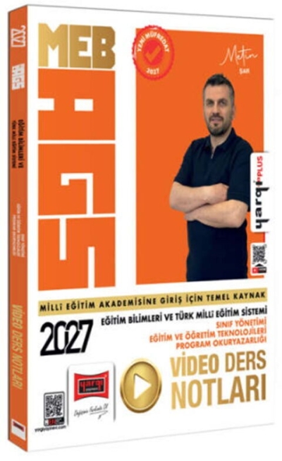 MEB-AGS Eğitim Bilimleri ve Türk Milli Eğitim Sistemi Video Ders Notları - Metin Şar Yargı Yayınları Vega Efsanesi