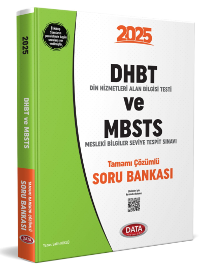 2025 DHBT ve MBSTS Tamamı Çözümlü Soru Bankası Data Yayınları Vega Efsanesi