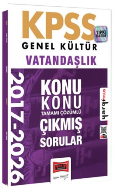 KPSS Genel Kültür Vatandaşlık Konu Konu Tamamı Çözümlü 10 Yıl Çıkmış Sorular Yargı Yayınları Vega Efsanesi