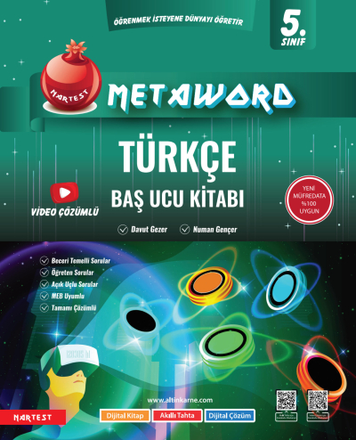 5. Sınıf Metaword Türkçe Baş Ucu Kitabı Nartest Yayınevi Vega Efsanesi