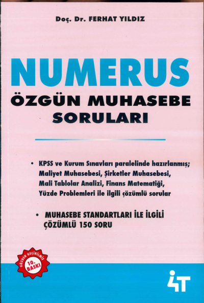NUMERUS ÖZGÜN MUHASEBE SORU BANKASI Vega Efsanesi