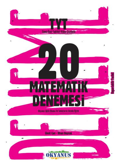 TYT Matematik 20 Denemeleri Okyanus Yayınları