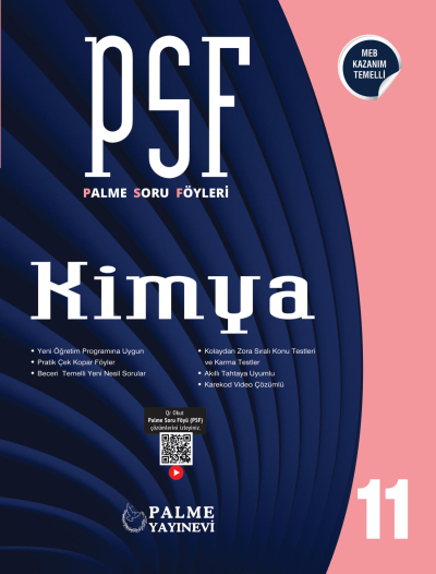 11. Sınıf Kimya PSF Palme Soru Föyü