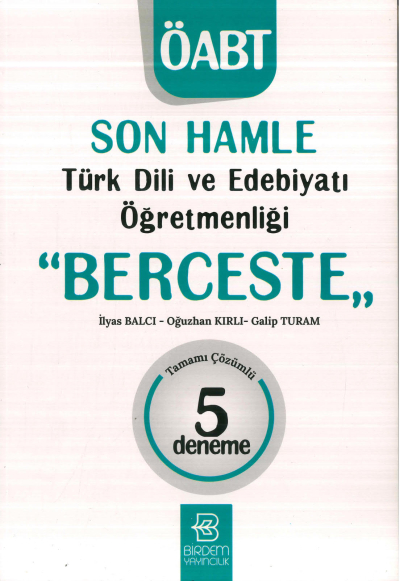 SON HAMLE BERCESTE 5 ÇÖZÜMLÜ DENEME Vega Efsanesi