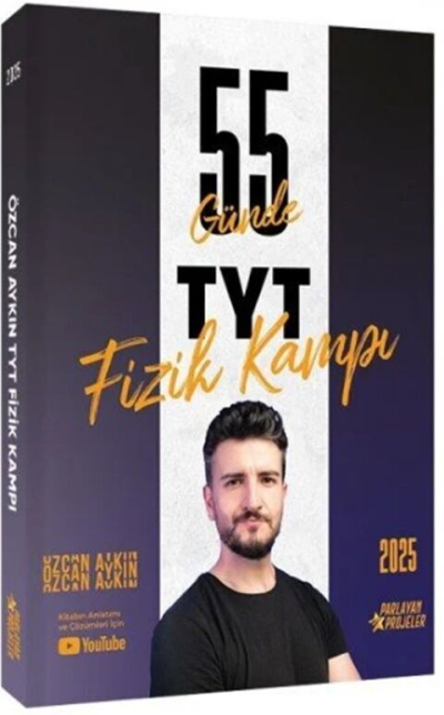 2025 TYT Fizik Kampı Video Ders Takip Kitabı Özcan Aykın Parlayan Projeler Vega Efsanesi