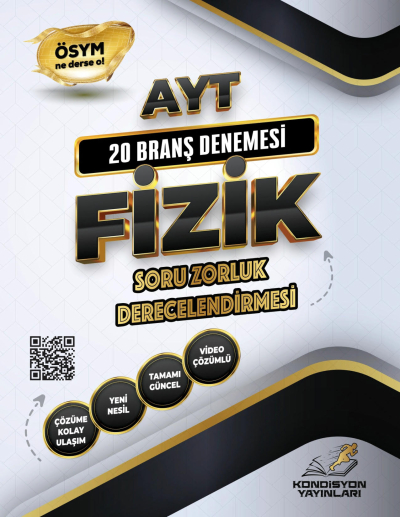 AYT Fizik 20 Kondisyon Denemesi Kondisyon Yayınları Vega Efsanesi