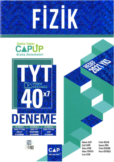 TYT Fizik 40x7 Deneme Vega Efsanesi