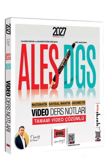 2027 ALES DGS Matematik Sayısal Mantık Geometri Video Ders Notları Yargı Yayınları Vega Efsanesi