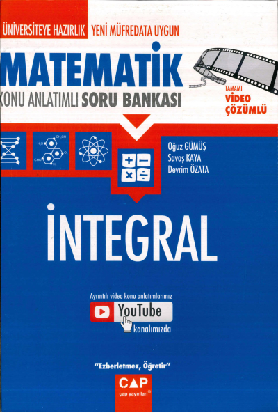 MATEMATİK İNTEGRAL KONU ANLATIMLI SORU BANKASI Vega Efsanesi