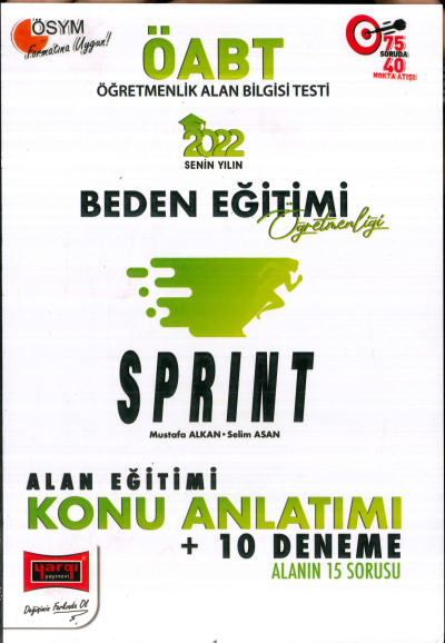 SPRINT ALAN EĞİTİMİ KONU ANLATIMI + 10DENEME Vega Efsanesi