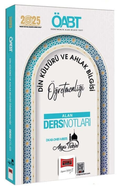 2025 ÖABT DKAB DHBT MBSTS Din Kültürü ve Ahlak Bilgisi Öğretmenliği Video Ders Notları (Asya Tekin) Yargı Yayınları Vega Efsanesi