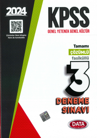 GY-GK TAMAMI ÇÖZÜMLÜ 3 DENEME SINAVI