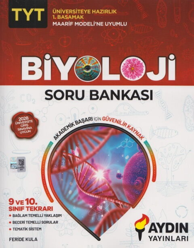 TYT Biyoloji Maarif Model 1. Basamak Soru Bankası Aydın Yayınları Vega Efsanesi