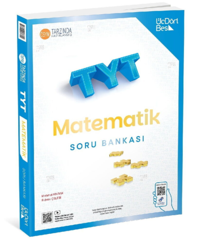 2027 TYT Matematik Soru Bankası Üç Dört Beş Yayınları Vega Efsanesi