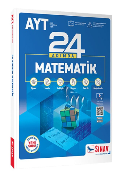 AYT Matematik 24 Adımda Konu Anlatımlı Soru Bankası Sınav Yayınları
