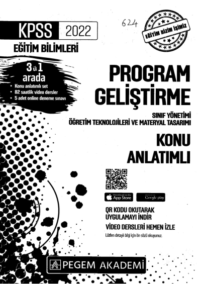 2022 KPSS Eğitim Bilimleri PROGRAM GELİŞTİRME KONU ANLATIM Vega Efsanesi