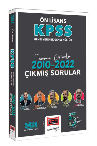 Önlisans Tamamı Çözümlü 2010-2022 Çıkmış Sorular Vega Efsanesi