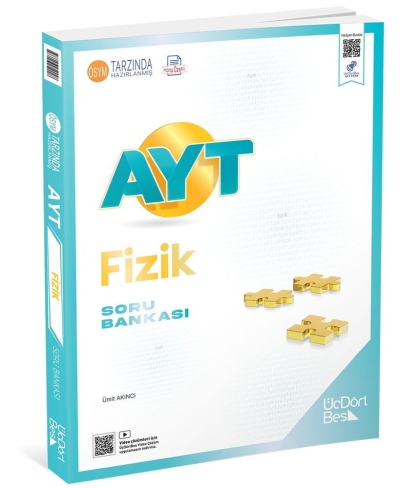 2027 AYT Fizik Soru Bankası Üç Dört Beş Yayınları Vega Efsanesi