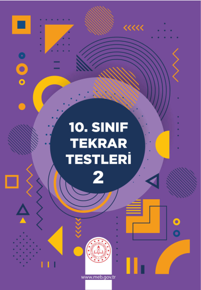 10. Sınıf Tekrar Testleri 2 Vega Efsanesi