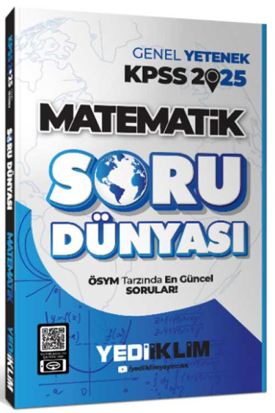 2025 Genel Kültür Matematik Soru Dünyası Yediiklim Yayınları Vega Efsanesi