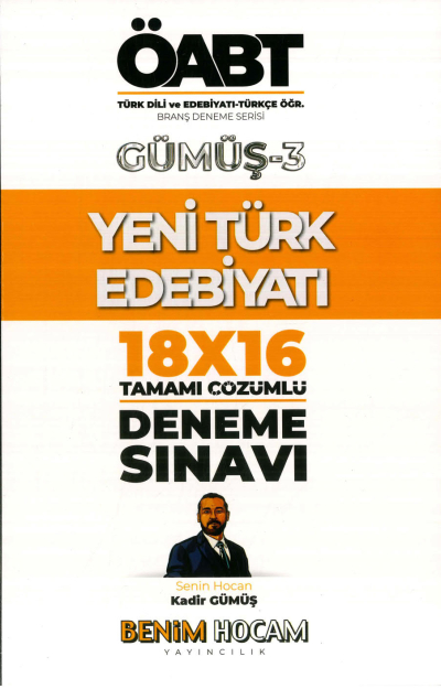 YENİ TÜRK EDEBİYATI 18X16 ÇÖZÜMLÜ DENEME GÜMÜŞ-3 Vega Efsanesi