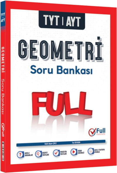 TYT AYT Geometri Soru Bankası Full Matematik Yayınları Vega Efsanesi