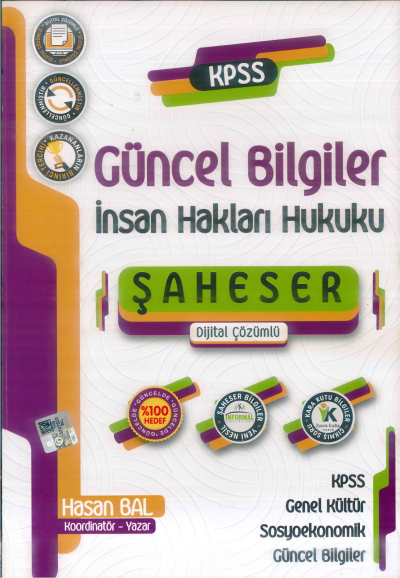 GÜNCEL BİLGİLER İNSAN HAKLARI HUKUKU ŞAHSER SORU BANKASI Vega Efsanesi