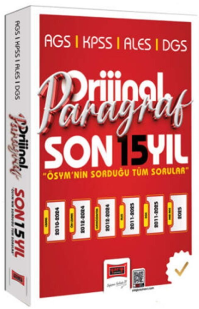 2026 KPSS AGS ALES DGS Orijinal Paragraf 15 Yıl Çıkmış Sorular Yargı Yayınları Vega Efsanesi