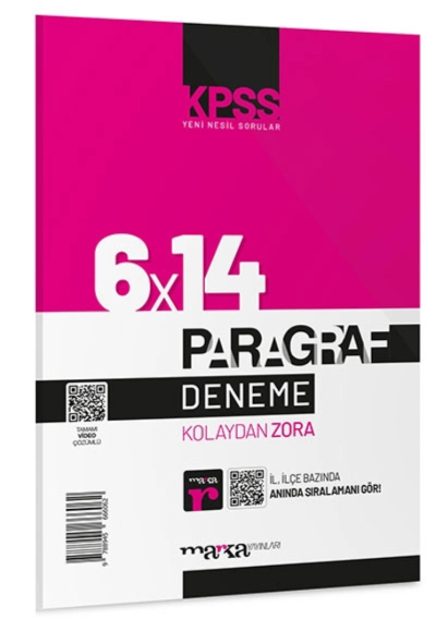 6x14 Paragraf Tamamı Video Çözümlü Deneme 2024 KPSS Yeni Nesil Vega Efsanesi