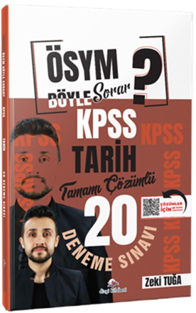 ÖSYM Böyle Sorar 2026 KPSS Tarih Tamamı PDF Çözümlü 20 Deneme Sınavı Dizgi Kitap Vega Efsanesi