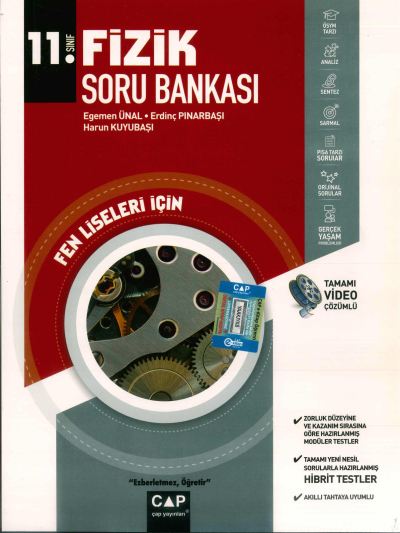11. Sınıf Fen Lisesi Fizik Soru Bankası Çap Yayınları