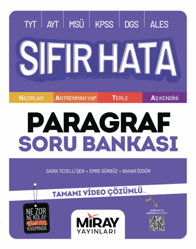 Sıfır Hata Paragraf Soru Bankası