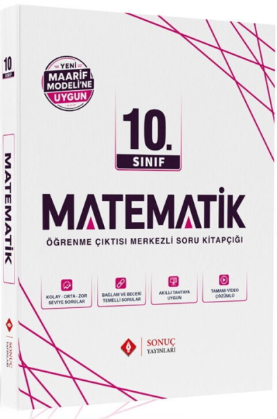 10. Sınıf Matematik Maarif Modele Uygun Modüller Set Sonuç Yayınları Vega Efsanesi