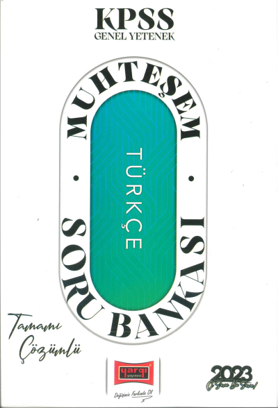 MUHTELEM TÜRKÇE TAMAMI ÇÖZÜMLÜ SORU BANKASI Vega Efsanesi