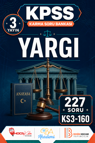 Yargı 3 Yayın 227 Soru (Benim Hocam - CBA - Hoca Kafası Yayınları) Vega Efsanesi