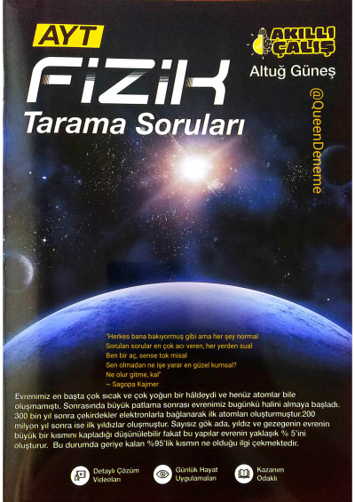 Altuğ Güneş AYT Fizik Deneme Vega Efsanesi