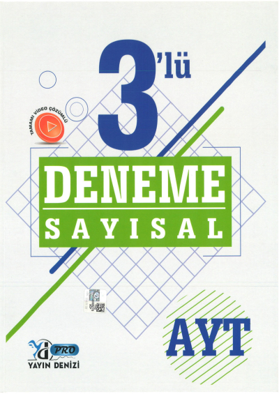 AYT Sayısal 3 lü Deneme Video Çözümlü Vega Efsanesi