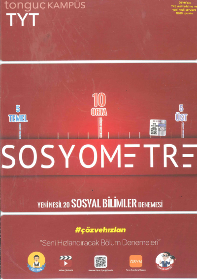 TYT Sosyometre 20 li Deneme Vega Efsanesi