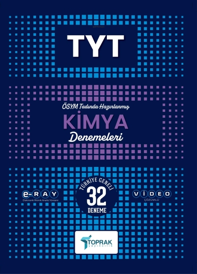 TYT Kimya 32 li Deneme Kitabı Toprak Yayıncılık Vega Efsanesi