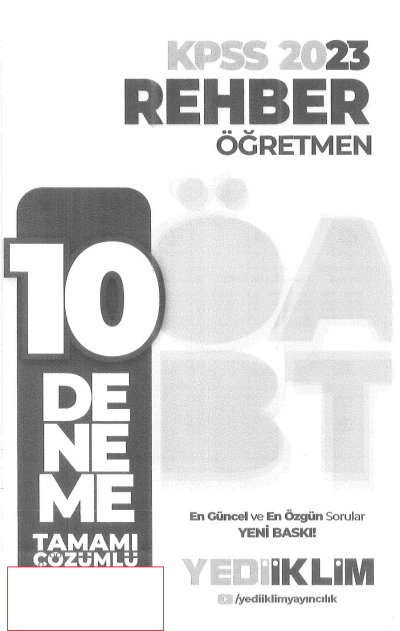 10 DENEME TAMAMI ÇÖZÜMLÜ Vega Efsanesi