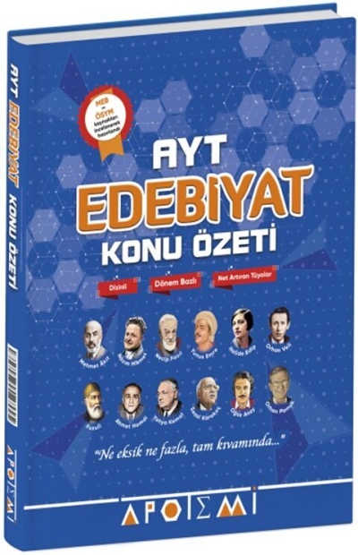 AYT Edebiyat Konu Özeti Apotemi Yayınları