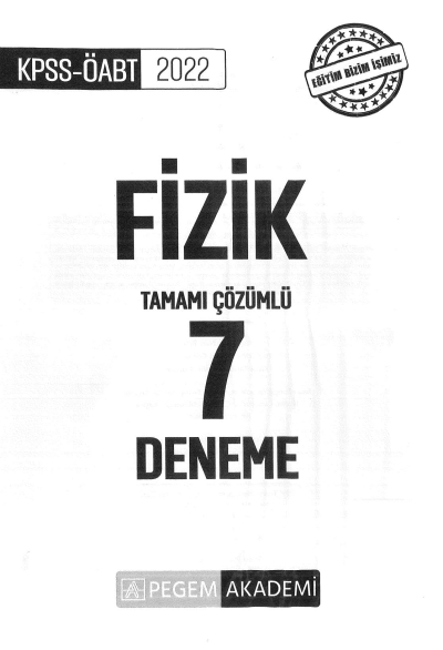 TAMAMI ÇÖZÜMLÜ 7 DENEME Vega Efsanesi