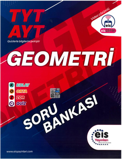 Koz Serisi TYT-Ayt Geometri Soru Bankası Eis Yayınları