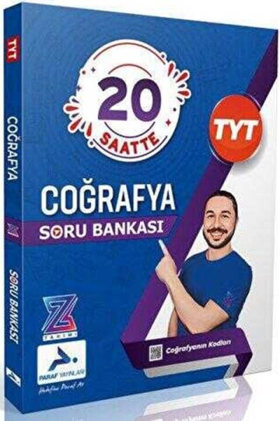 Coğrafyanın Kodları Paraf Z Takımı TYT Coğrafya Soru Bankası Prf Paraf Yayınları Vega Efsanesi