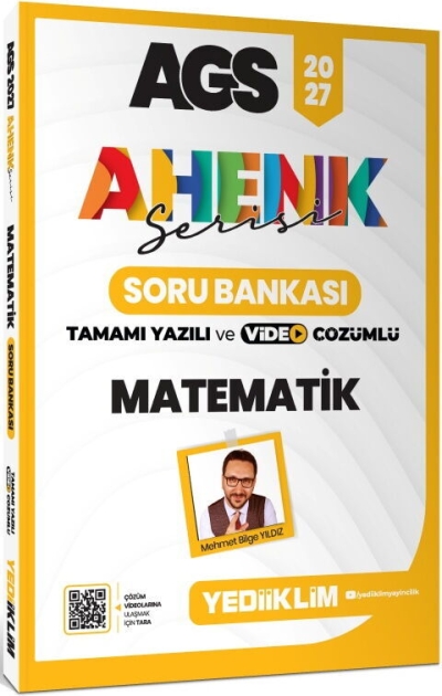 MEB-AGS Sayısal Yetenek Matematik Soru Bankası Çözümlü Ahenk Serisi Mehmet Bilge Yıldız Yediiklim Yayınları Vega Efsanesi