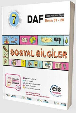 7. Sınıf Sosyal Bilgiler DAF Ders Anlatım Föyü Ders:01-28 Eis Yayınları