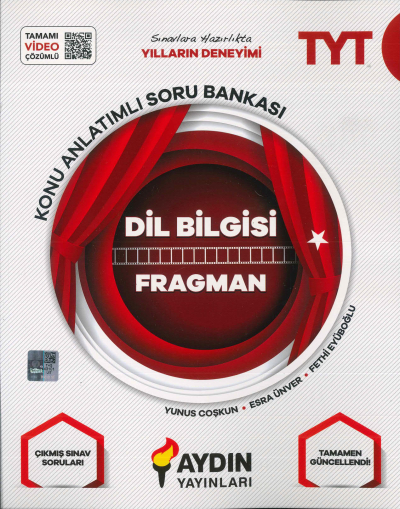 TYT Dil Bilgisi Soru Bankası Aydın Yayınları Vega Efsanesi