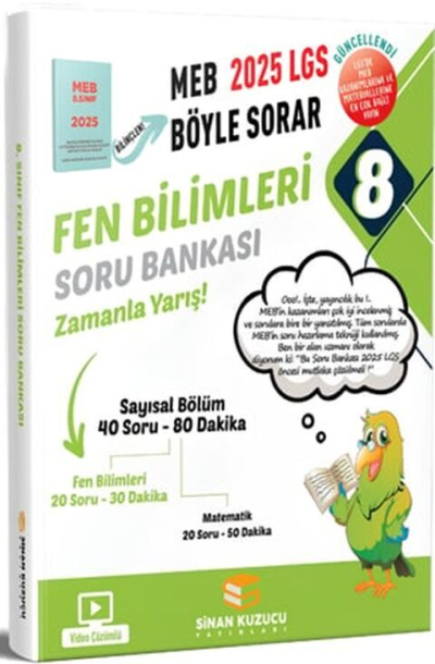 8. Sınıf LGS Fen Bilimleri Soru Bankası Sinan Kuzucu Vega Efsanesi